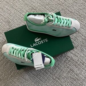 NEW NIB Lacoste x FP Movement Club Low Sneakers Mint Green – Women’s Size 9